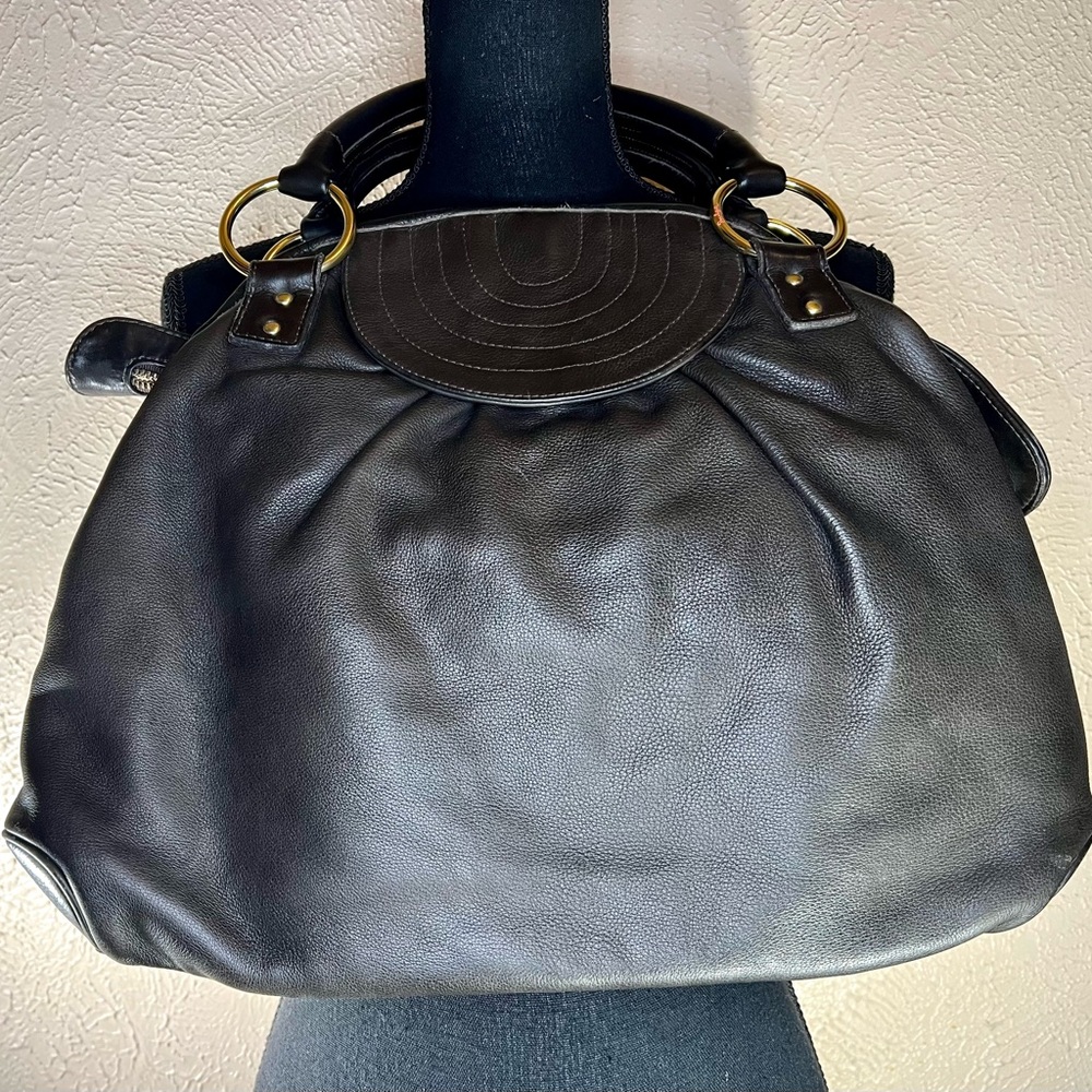 Bulga Chocolate Leather Purse